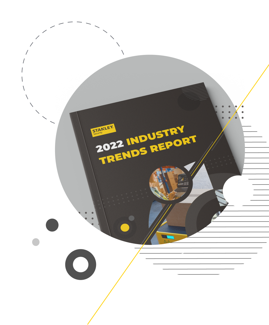 Image of the industry trends report book sitting on a table