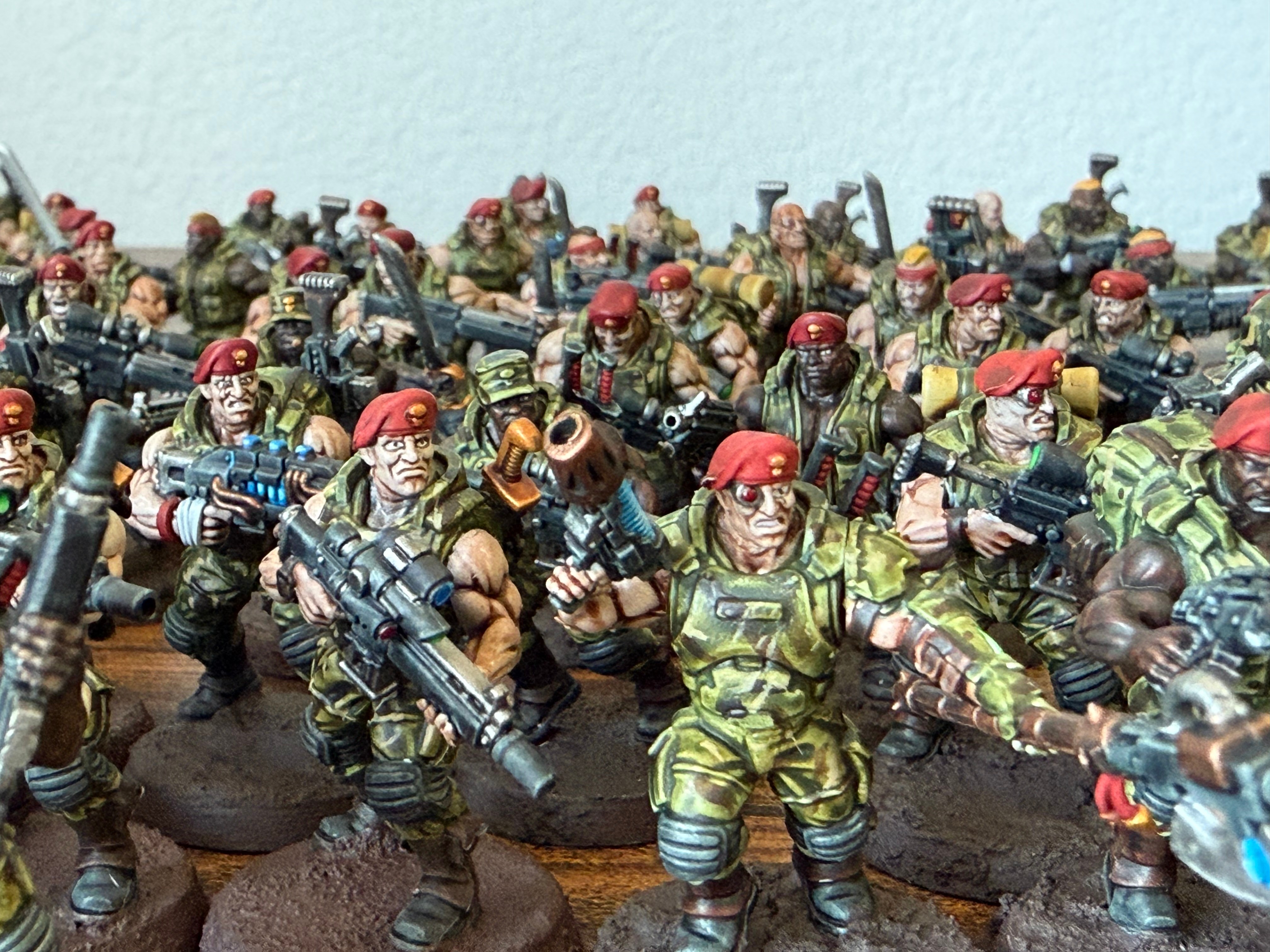 Image of a Warhammer 40k painted mini by Julian